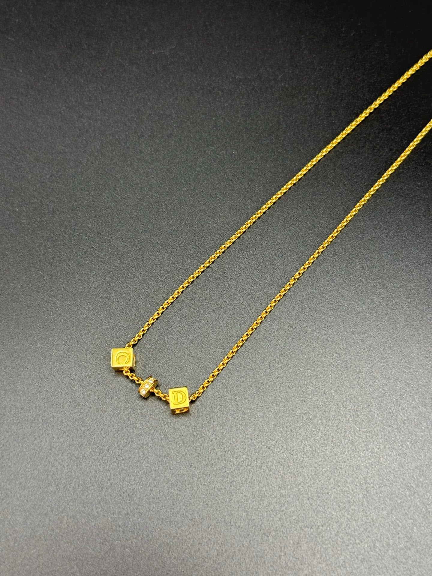 Dior Vintage RhinestonNecklace