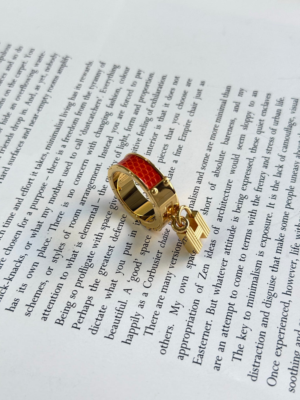 HERMES Scarf Ring with Box