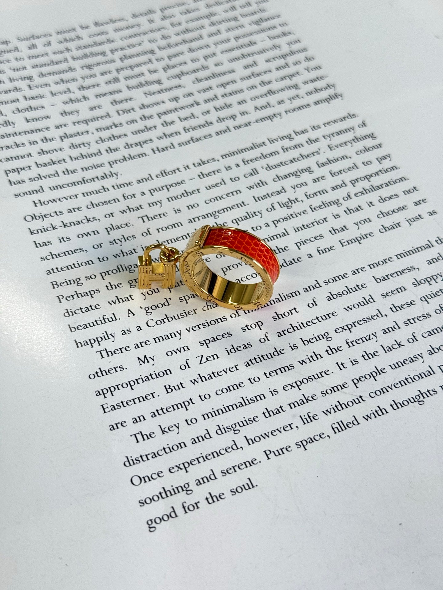 HERMES Scarf Ring with Box