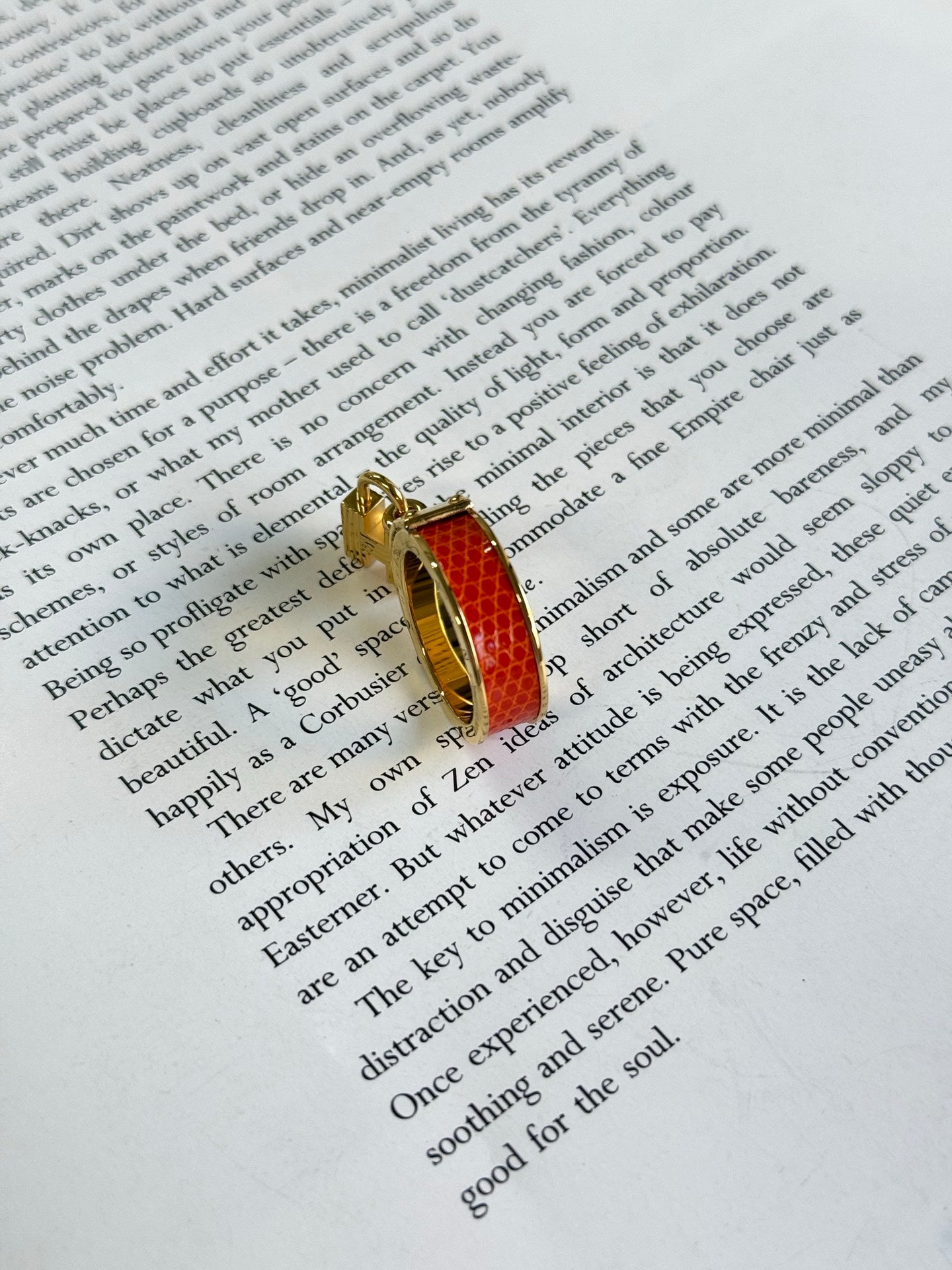 HERMES Scarf Ring with Box