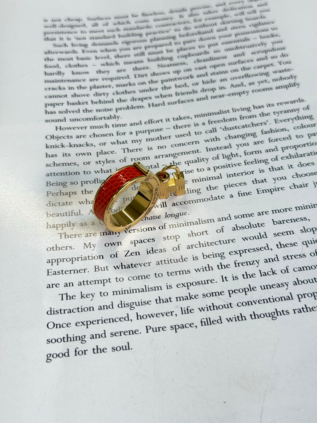 HERMES Scarf Ring with Box