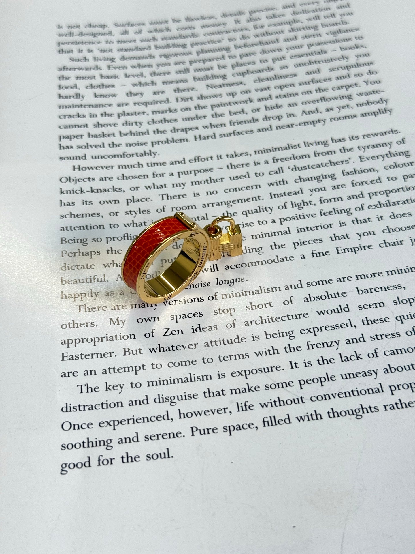 HERMES Scarf Ring with Box
