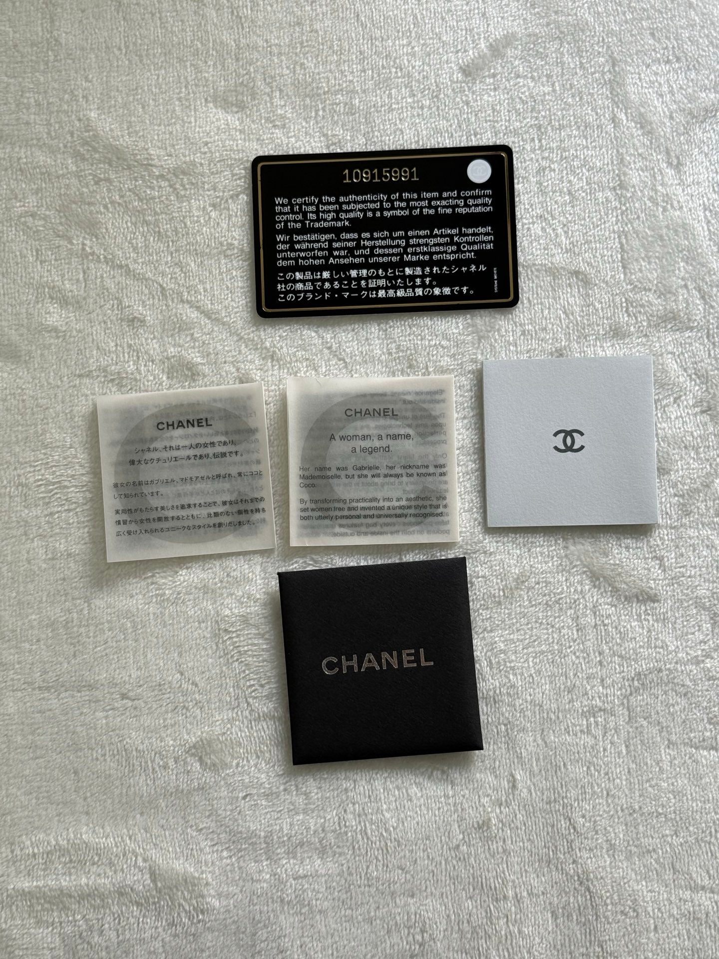 CHANEL Long Purse