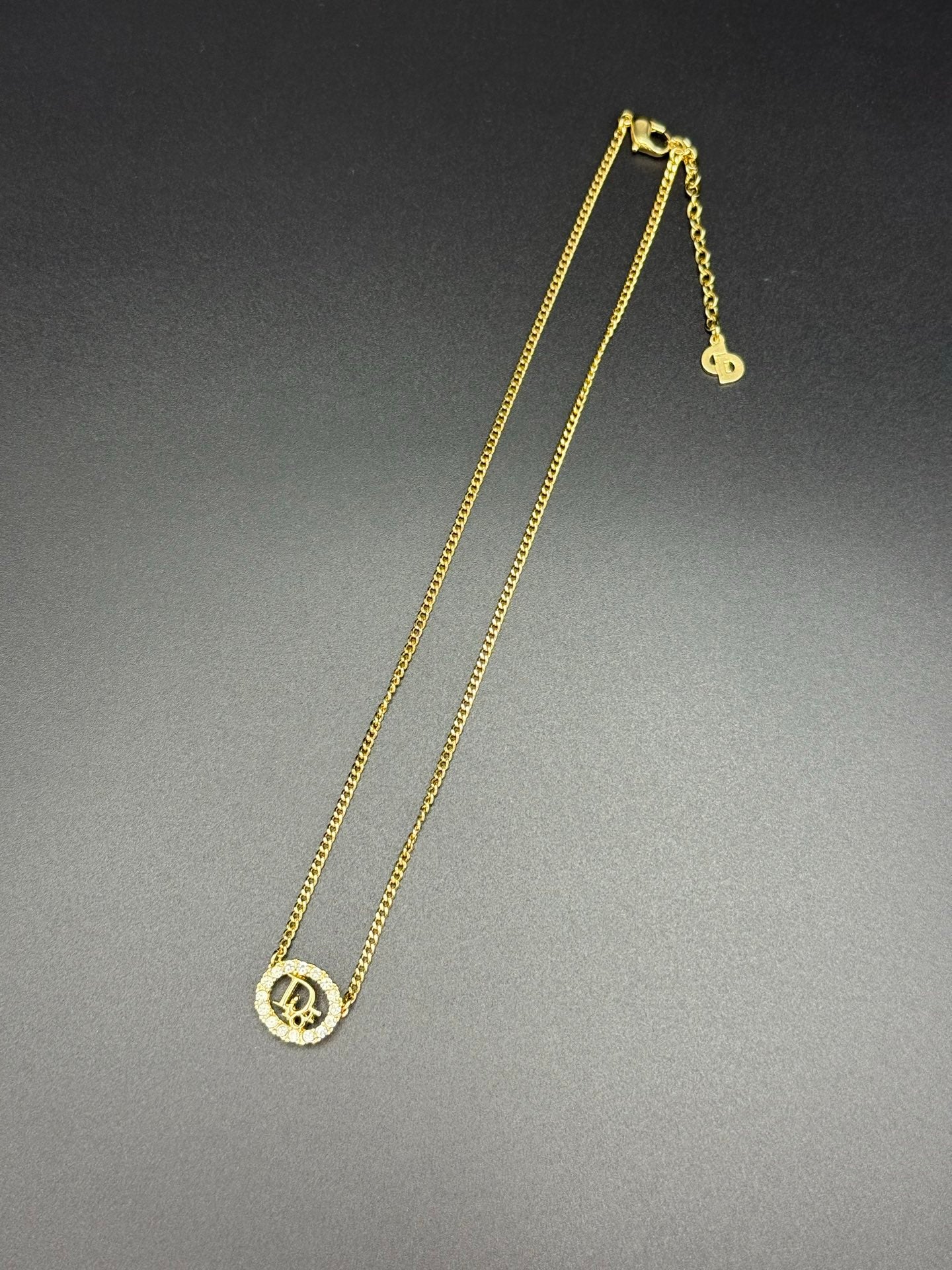 Dior Vintage Necklace & Clip on Earrings Set