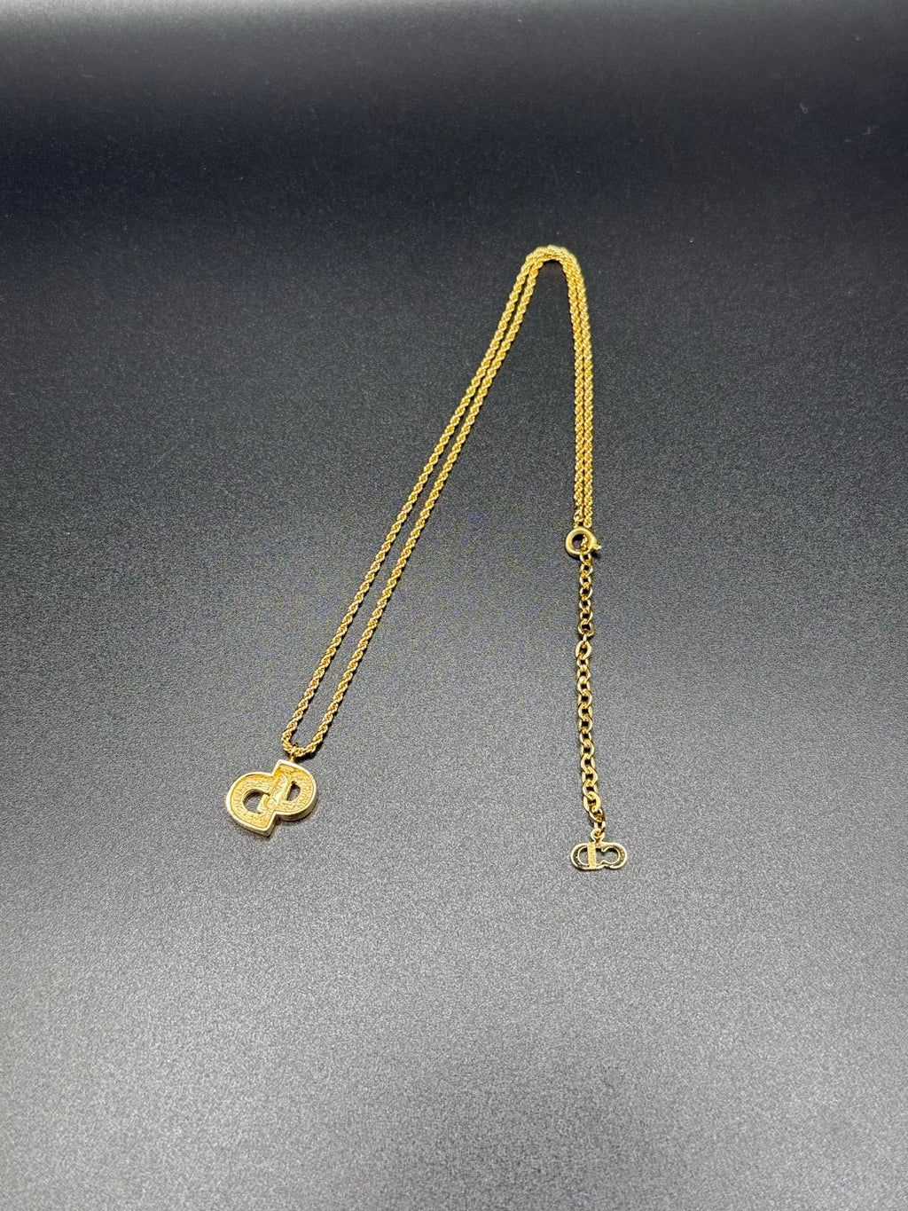 Dior Vintage Necklace & Clip on Earrings Set