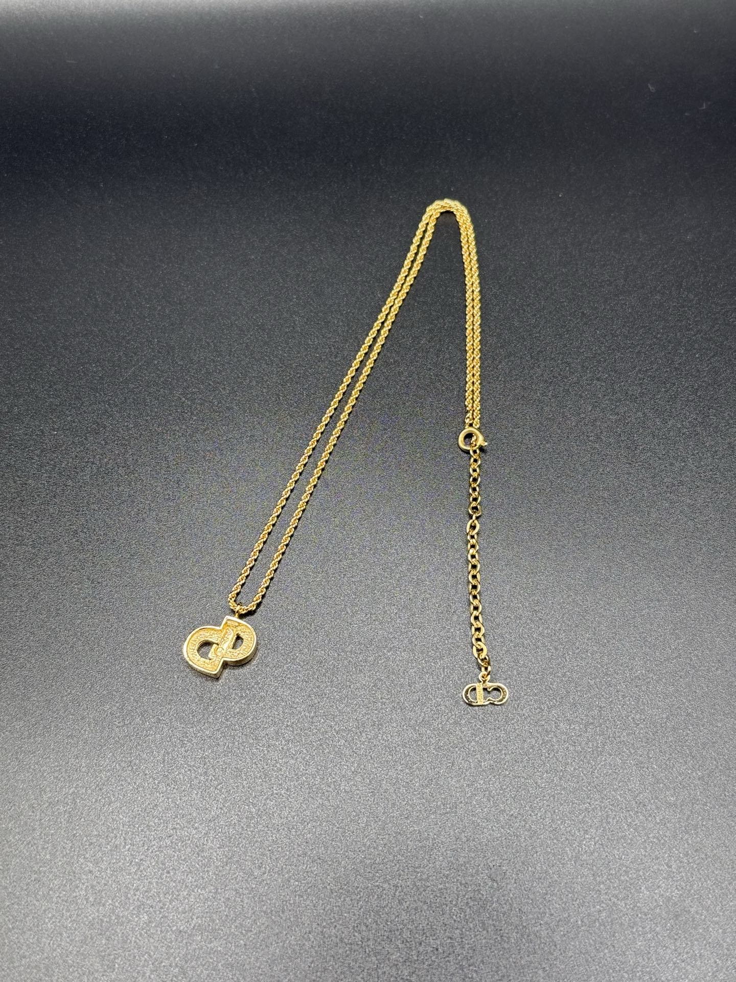 Dior Vintage Necklace & Clip on Earrings Set