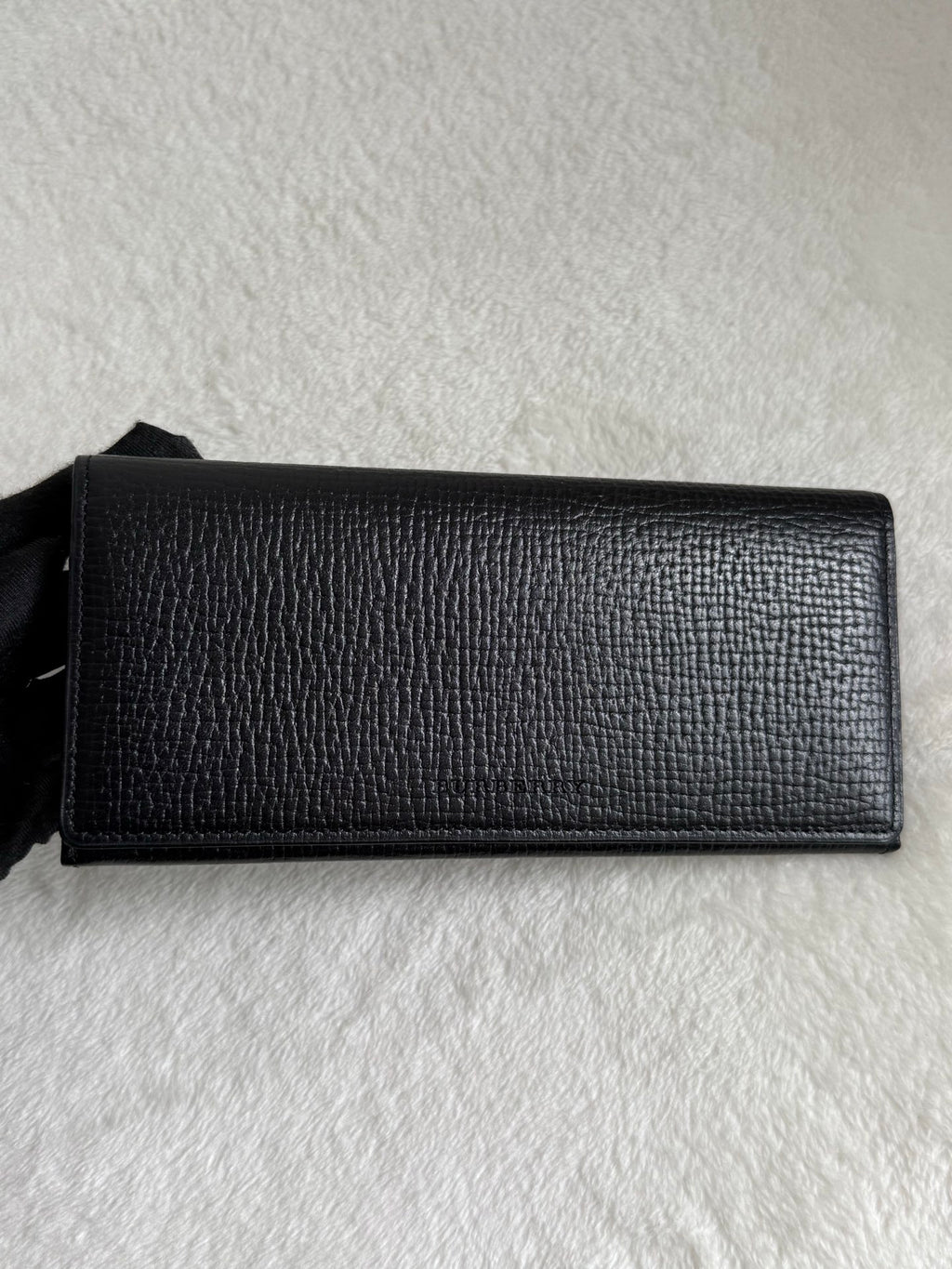 BURBERRY Leather Long Purse