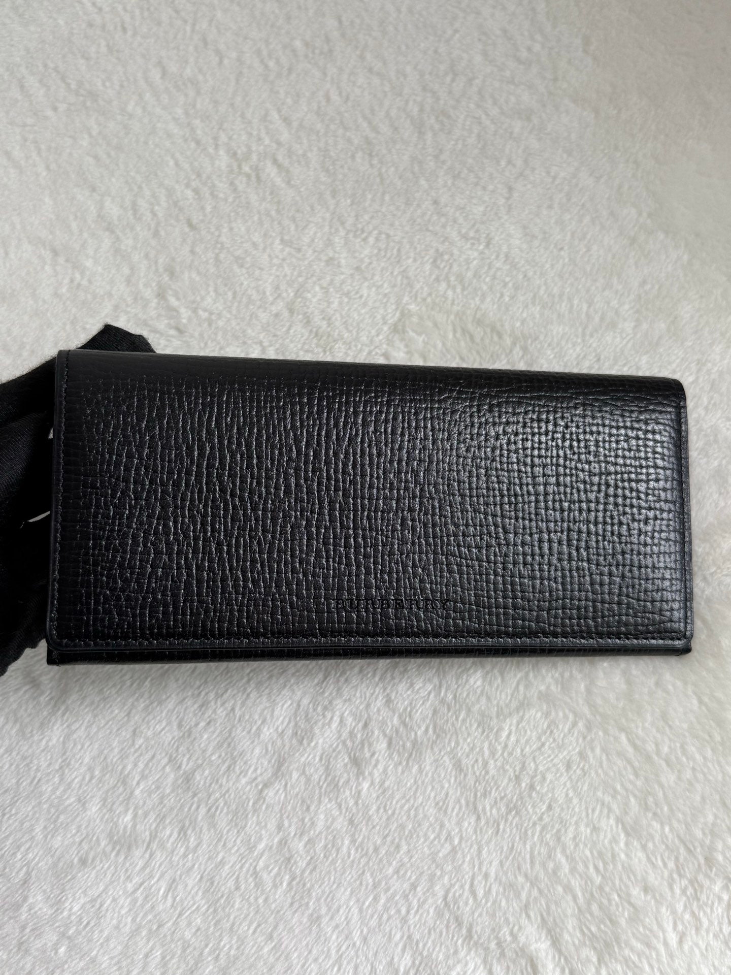 BURBERRY Leather Long Purse