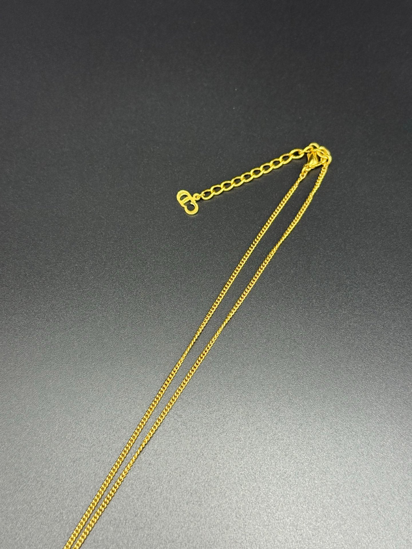 Dior Vintage Heart Shape Necklace