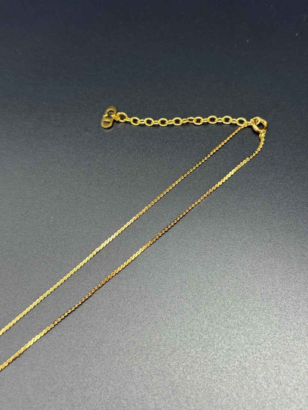 Dior Vintage Logo Necklace