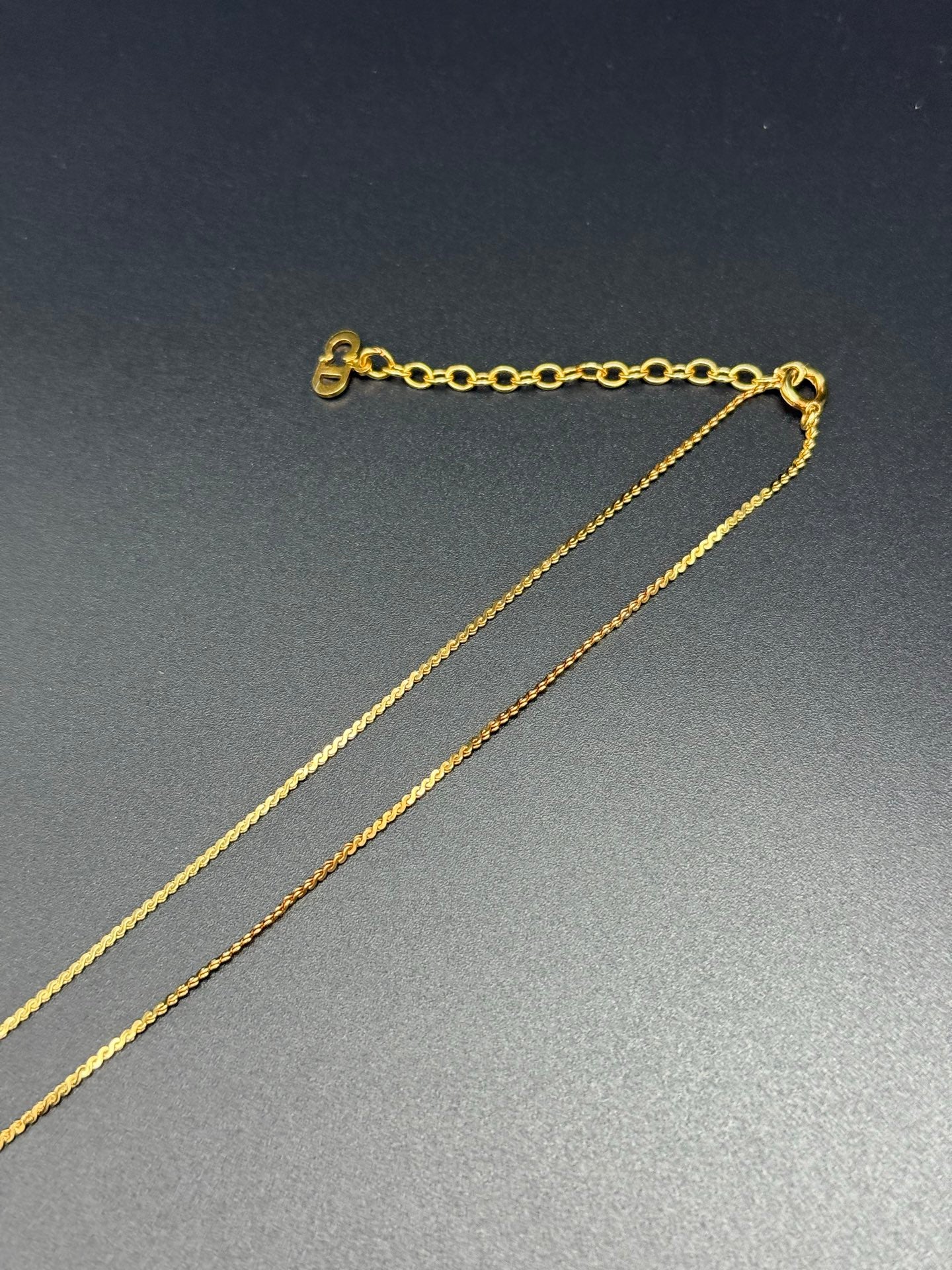 Dior Vintage Logo Necklace
