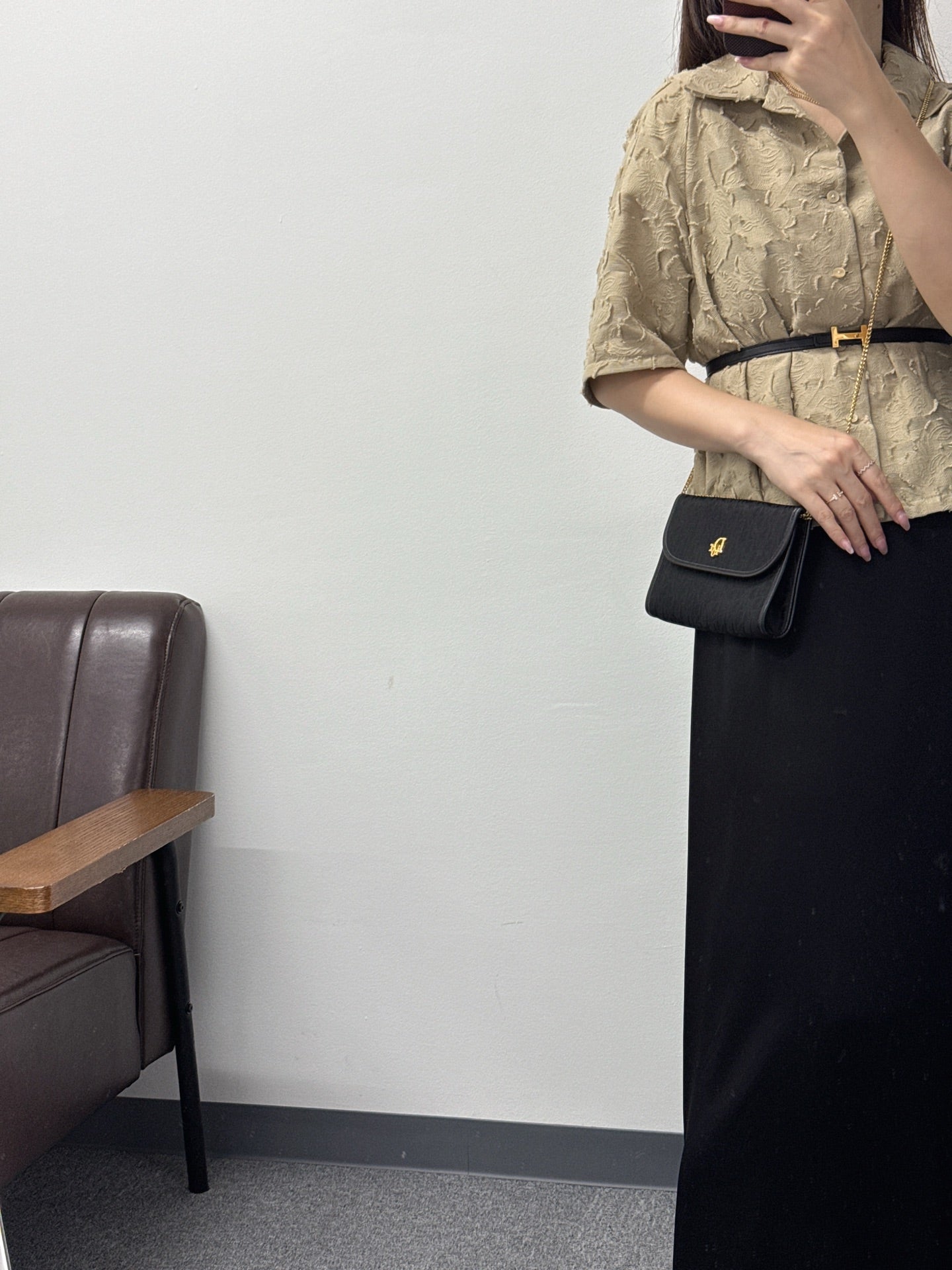 Dior Vintage Chain Trotter Shoulder Bag