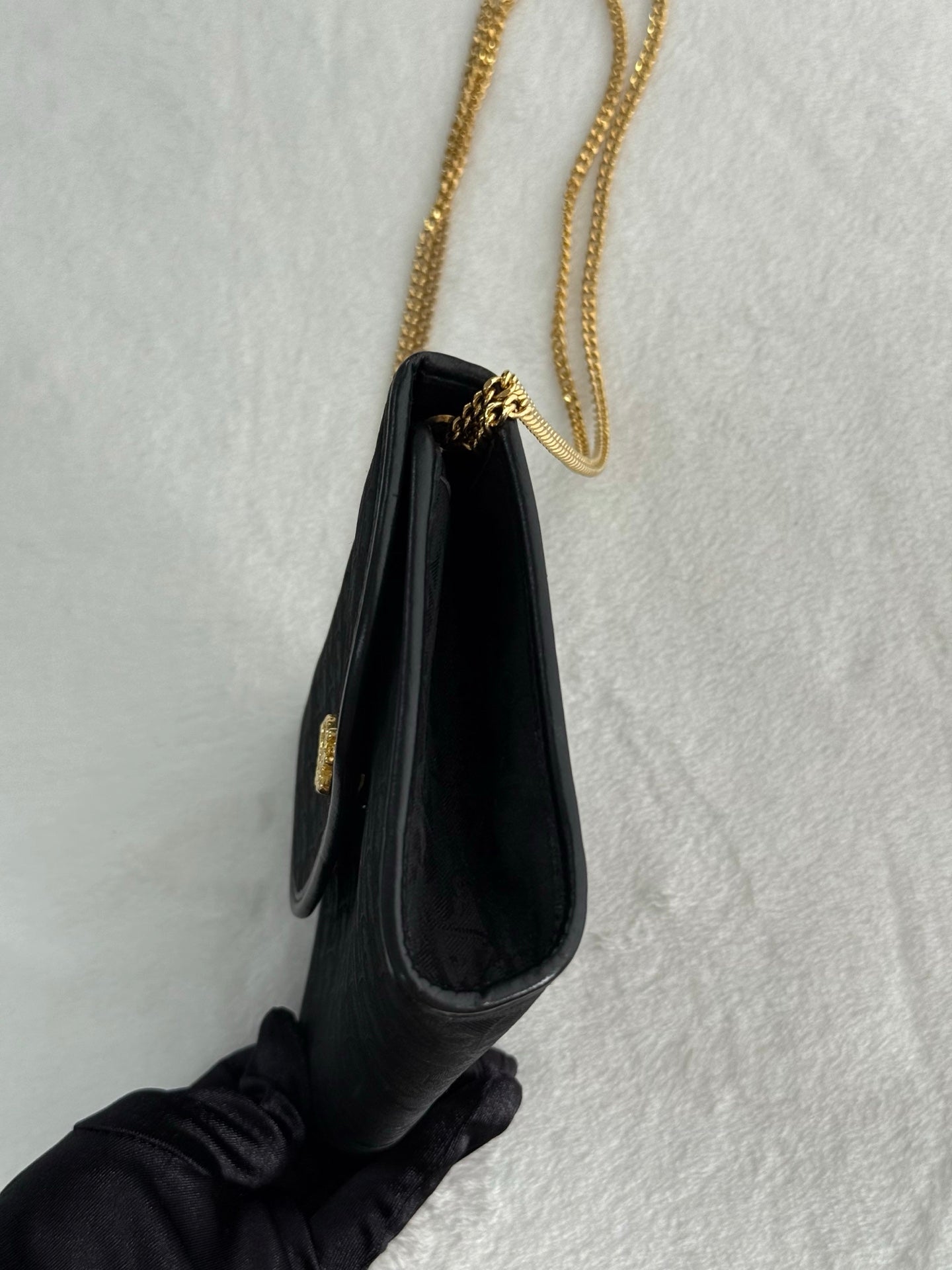 Dior Vintage Chain Trotter Shoulder Bag