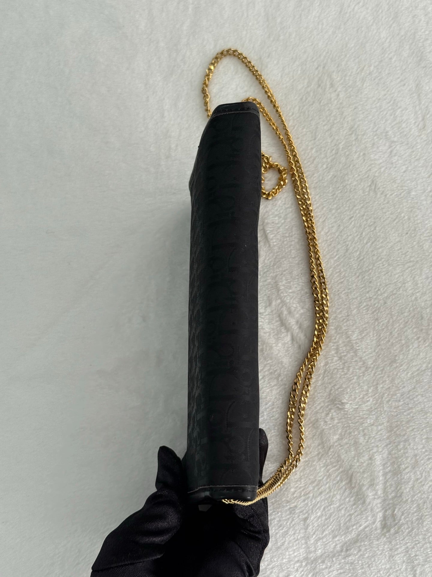 Dior Vintage Chain Trotter Shoulder Bag