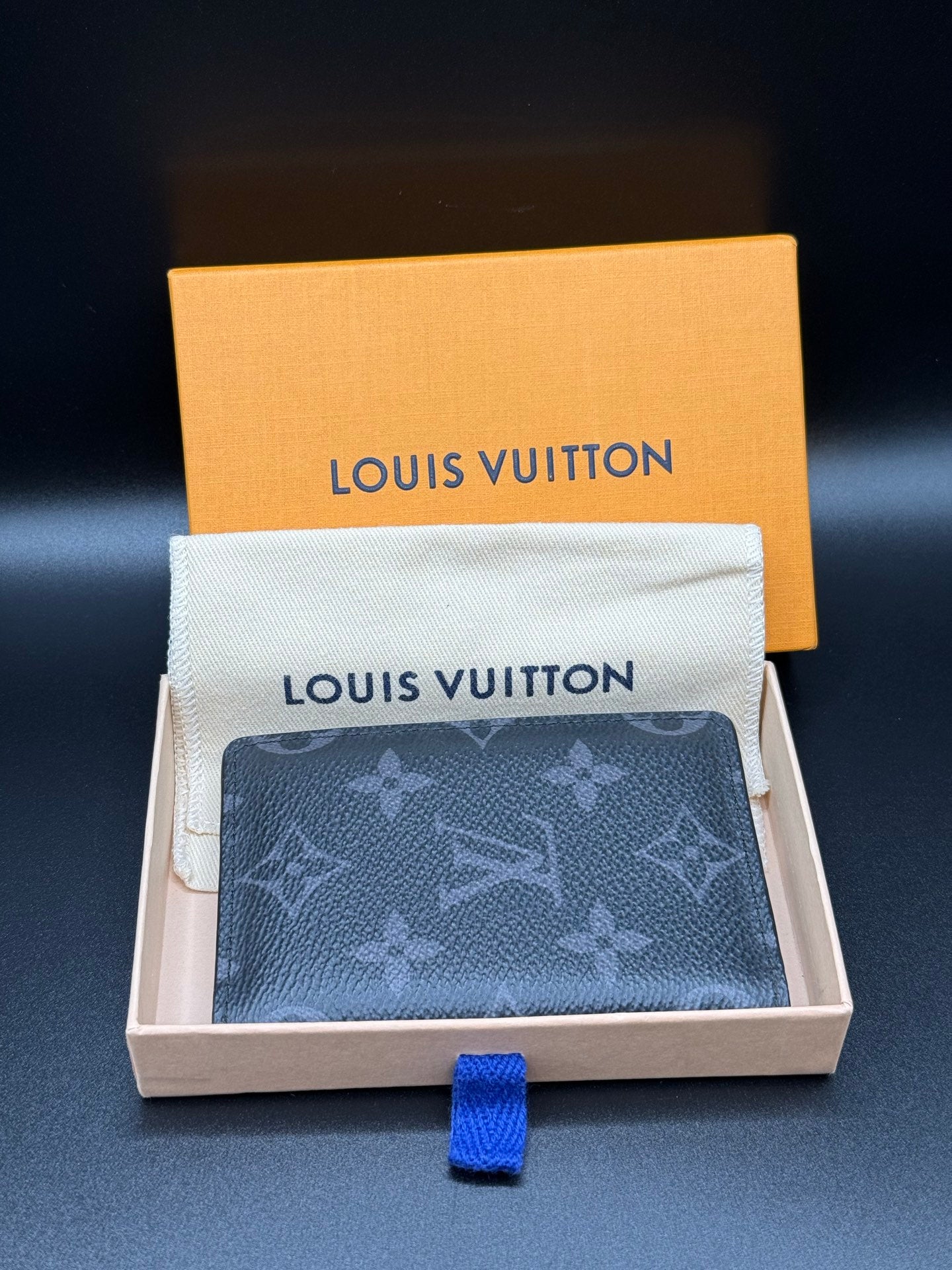 LOUIS VUITTON Monogram Pocket Organizer Wallet