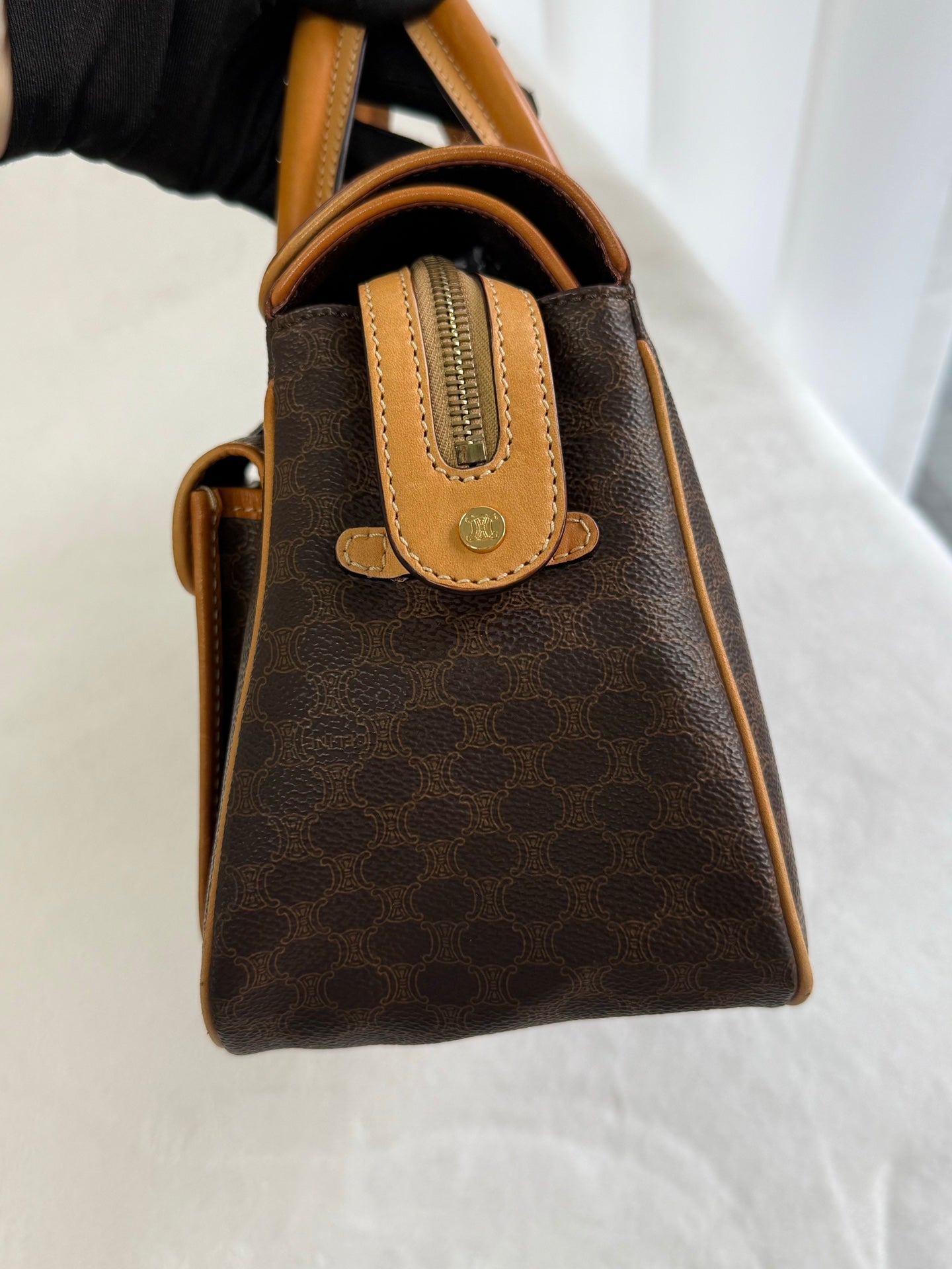 Celine Vintage Macadam Handbag
