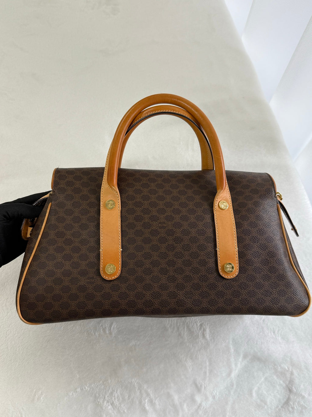 Celine Vintage Macadam Handbag