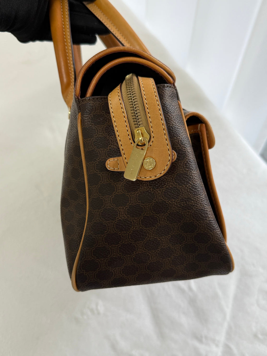 Celine Vintage Macadam Handbag