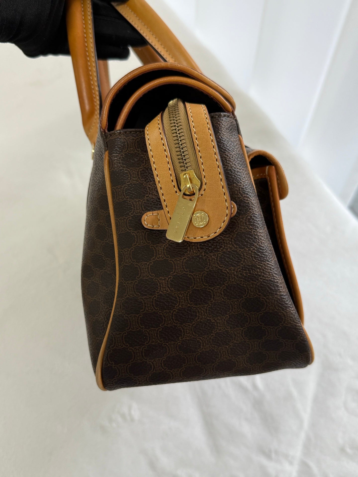 Celine Vintage Macadam Handbag