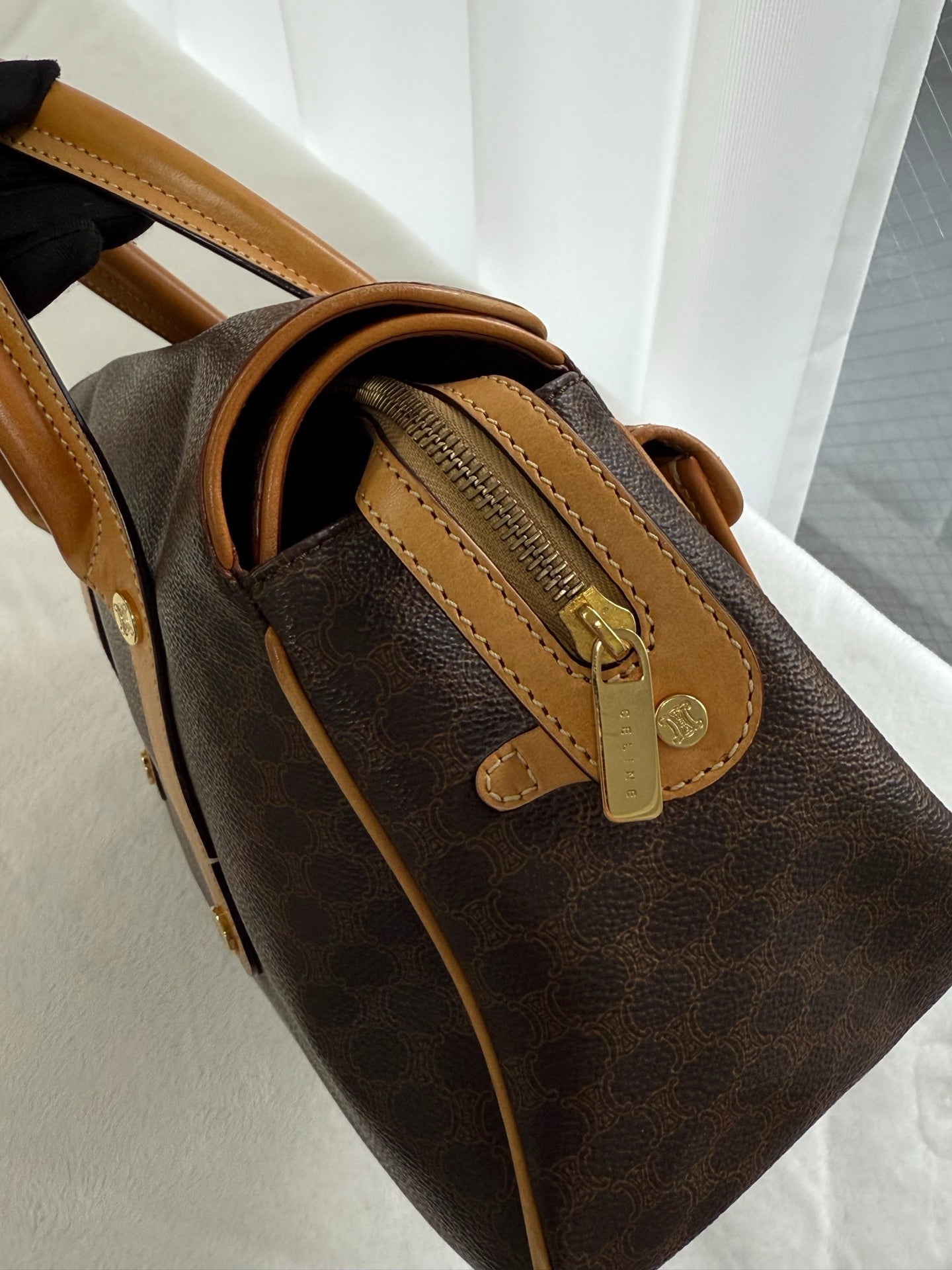 Celine Vintage Macadam Handbag