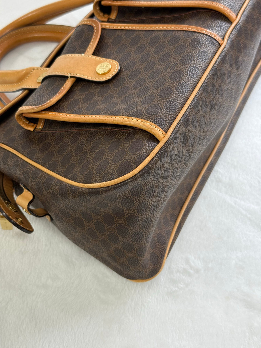 Celine Vintage Macadam Handbag
