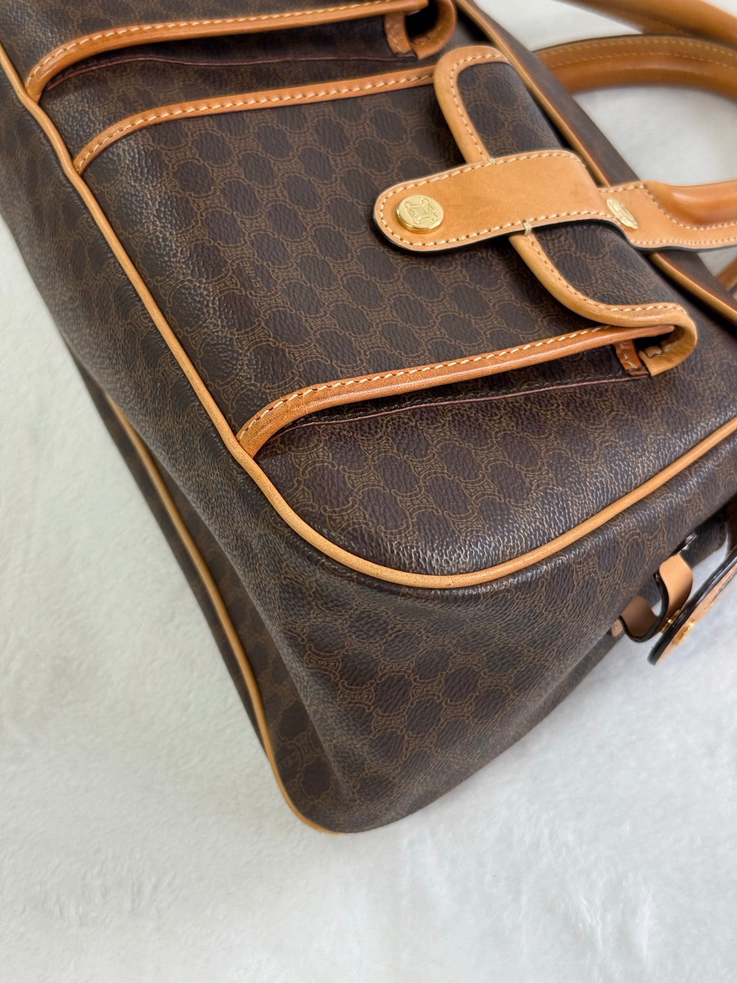 Celine Vintage Macadam Handbag