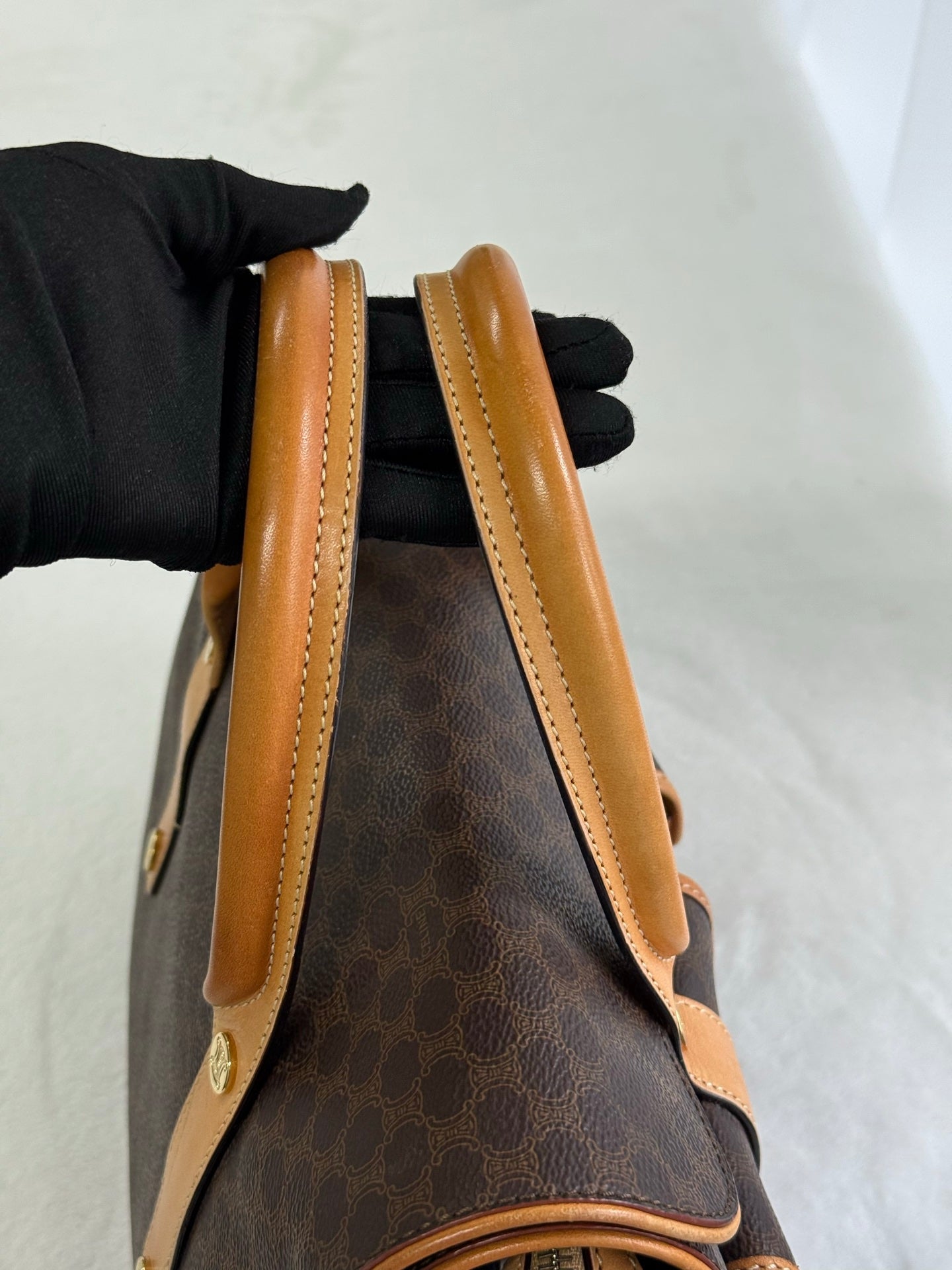 Celine Vintage Macadam Handbag