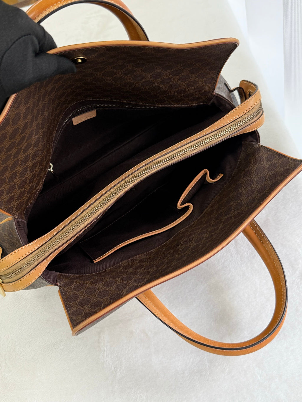 Celine Vintage Macadam Handbag