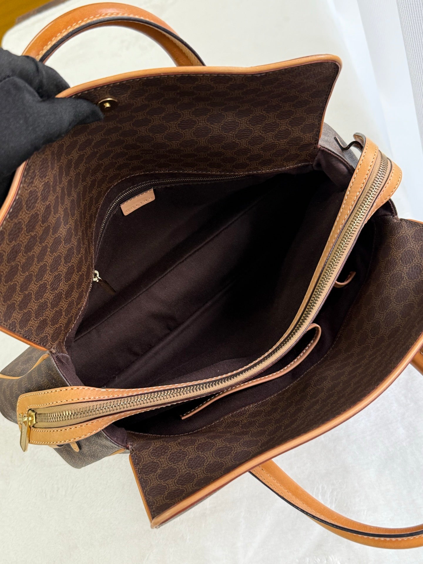 Celine Vintage Macadam Handbag