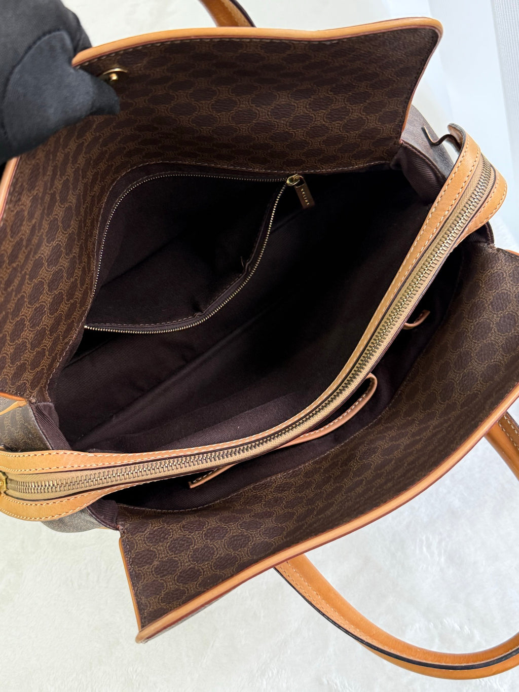 Celine Vintage Macadam Handbag
