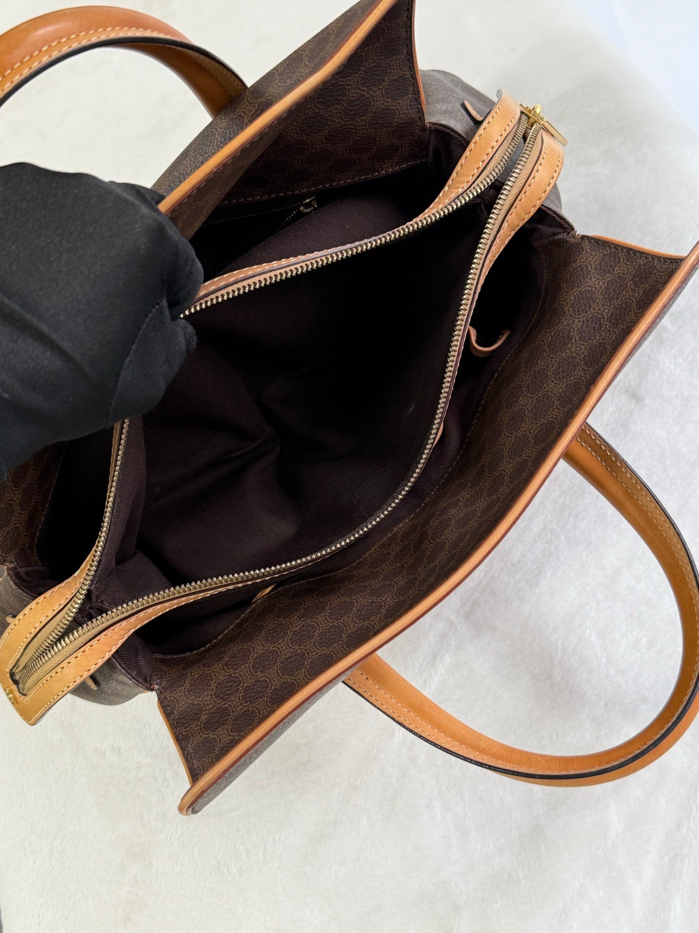 Celine Vintage Macadam Handbag