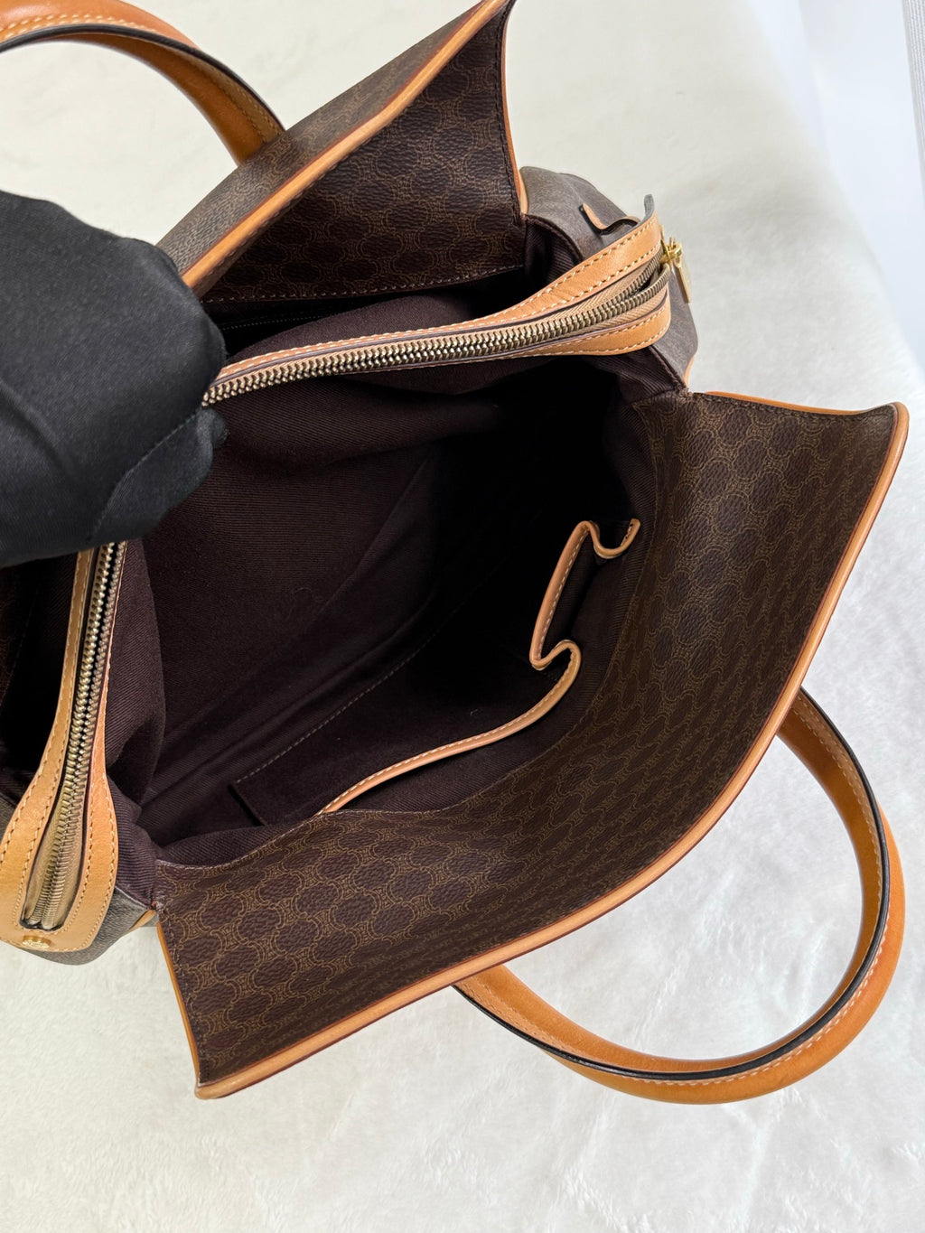Celine Vintage Macadam Handbag