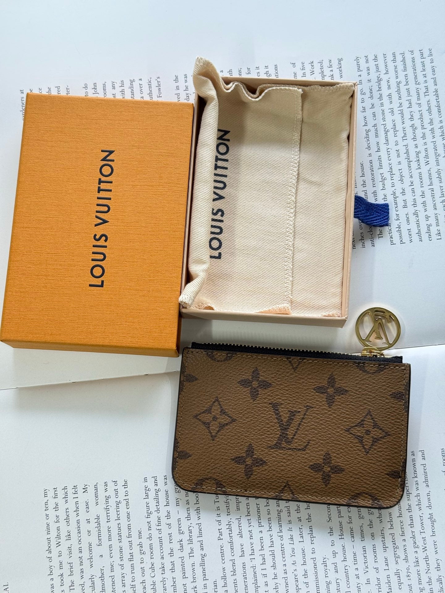 LOUIS VUITTON Monogram Coin Case