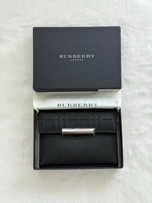 BURBERRY Bifold Leather Wallet