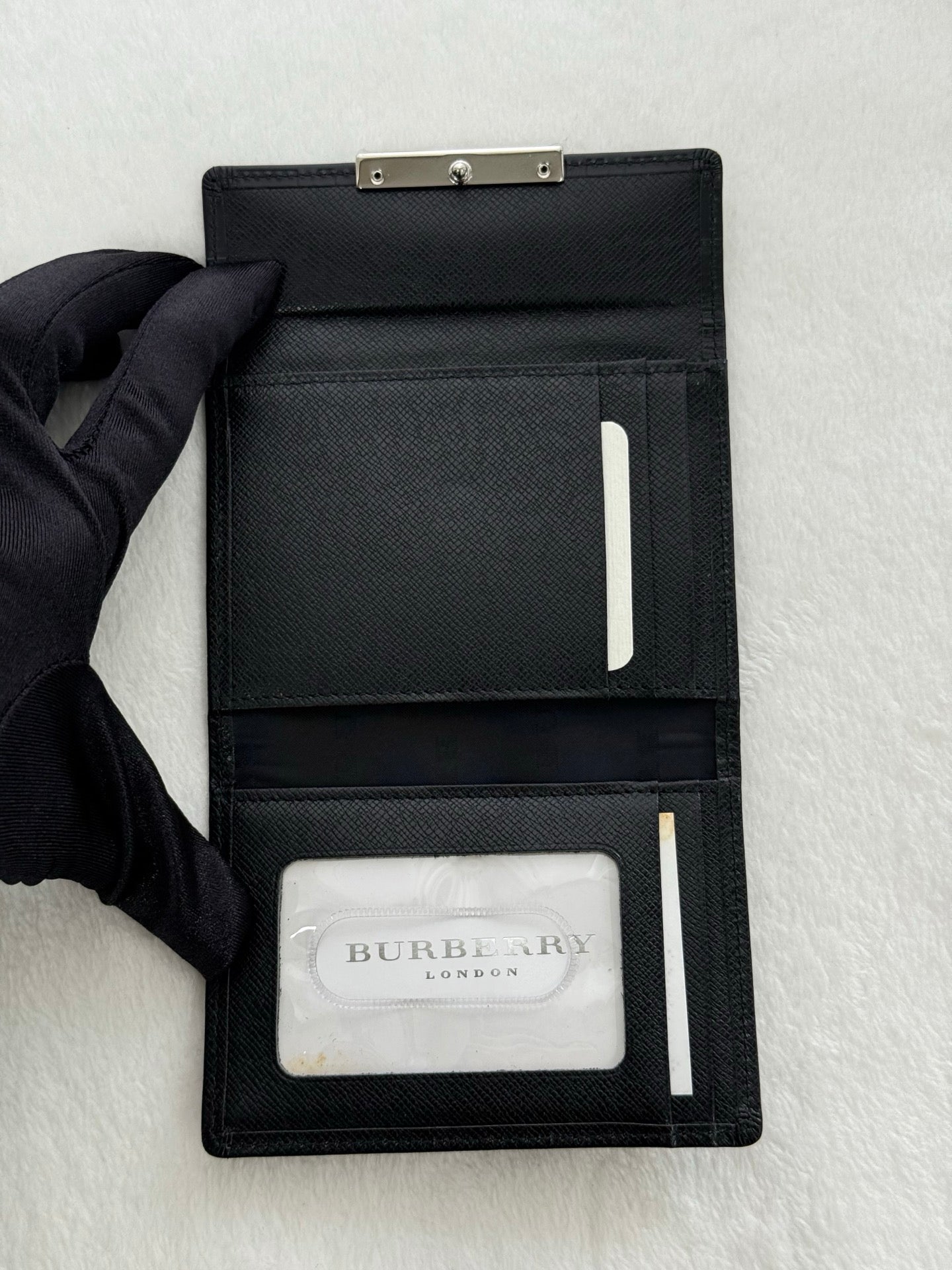 BURBERRY Bifold Leather Wallet