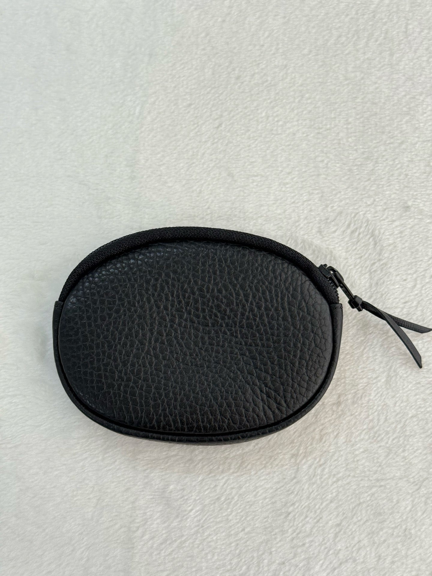CHRISTIAN DIOR Oval Leather Coin Purse