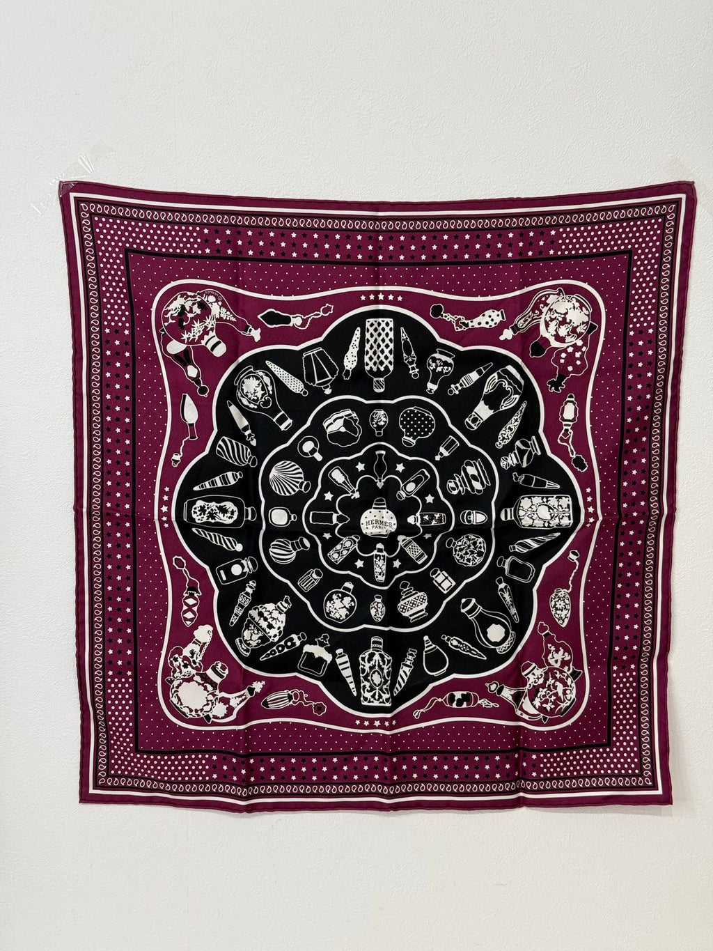 HERMES Bandana Silk Scarf
