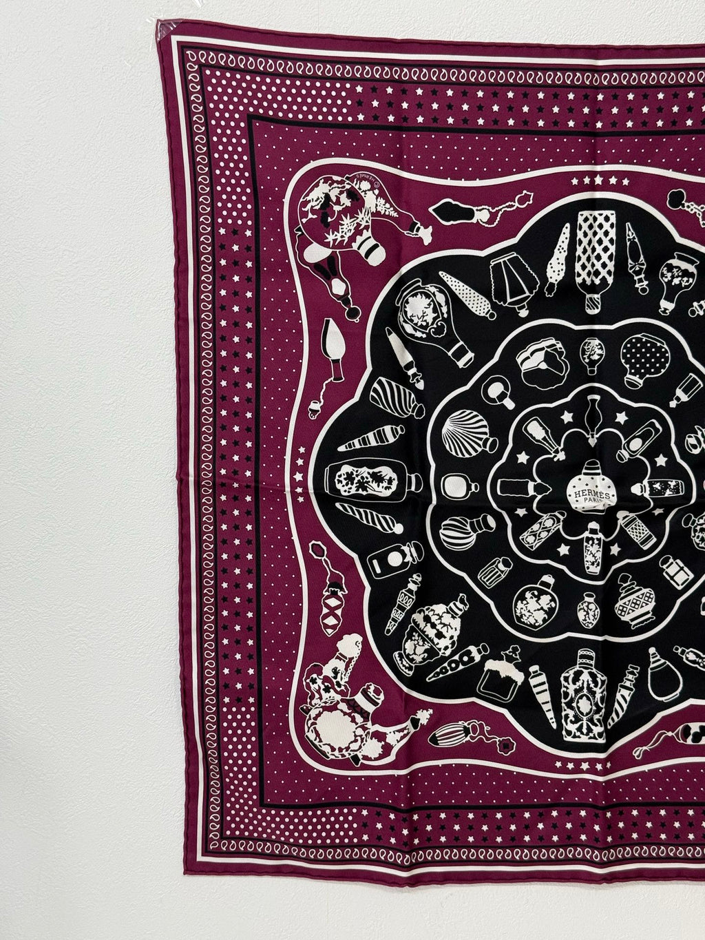 HERMES Bandana Silk Scarf