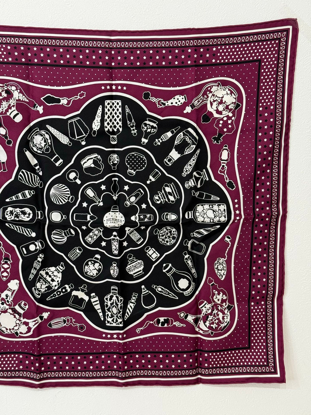 HERMES Bandana Silk Scarf