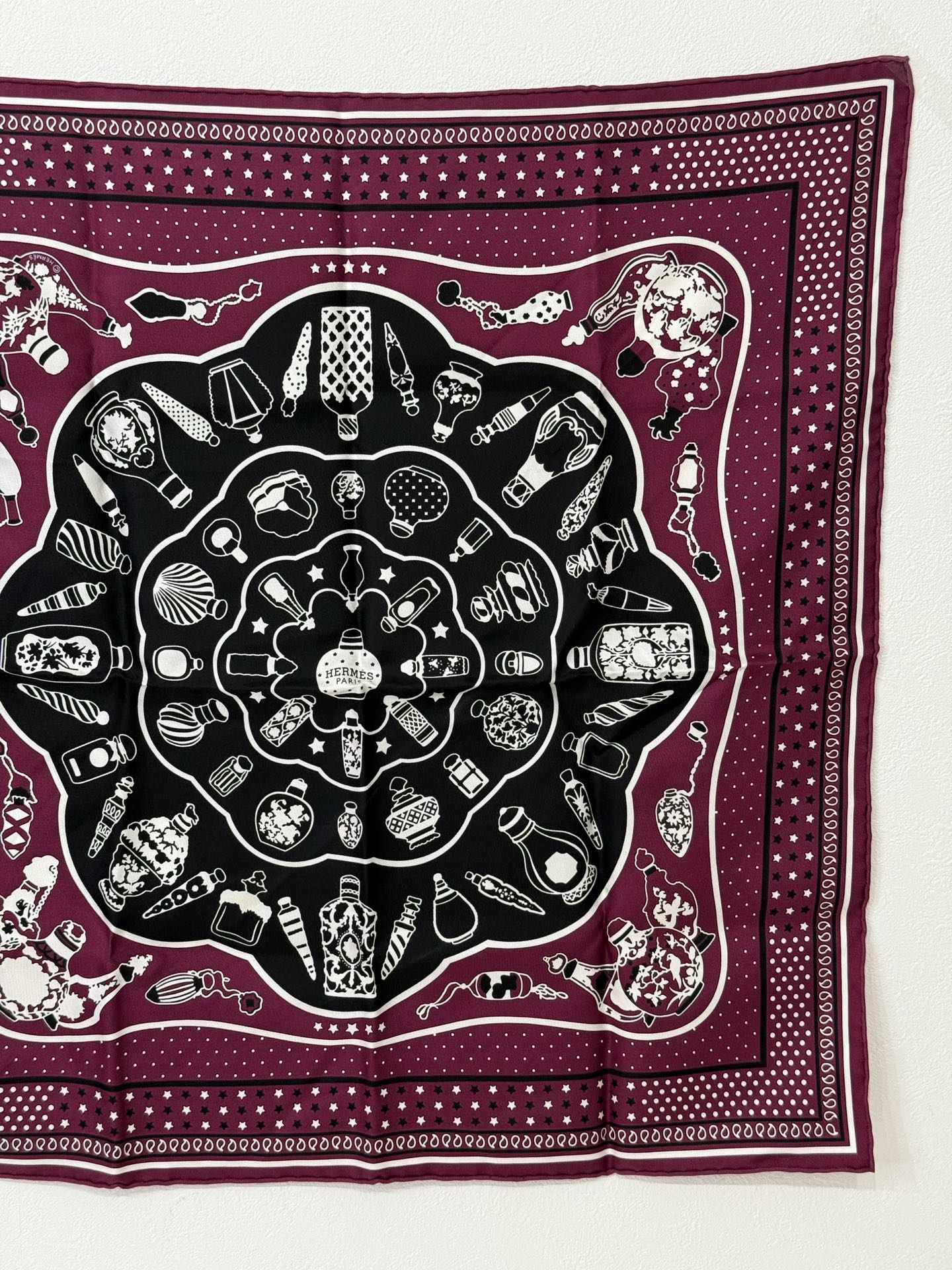 HERMES Bandana Silk Scarf