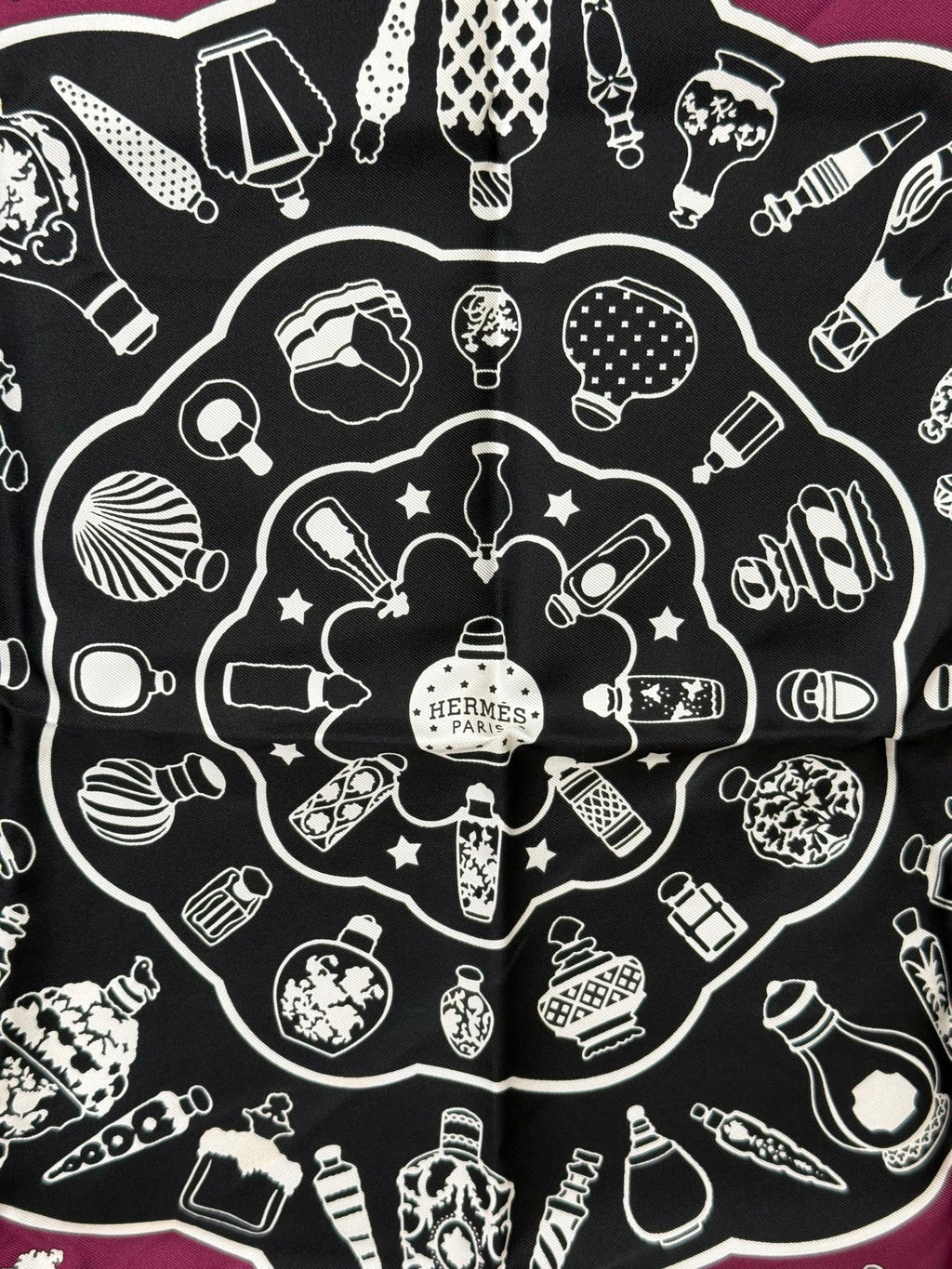 HERMES Bandana Silk Scarf
