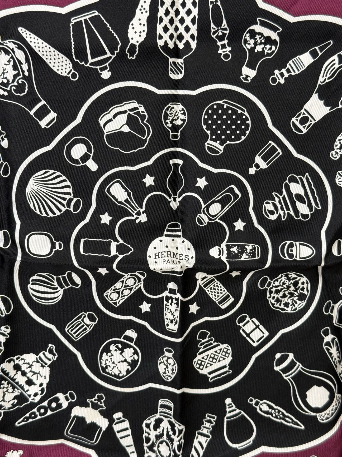 HERMES Bandana Silk Scarf