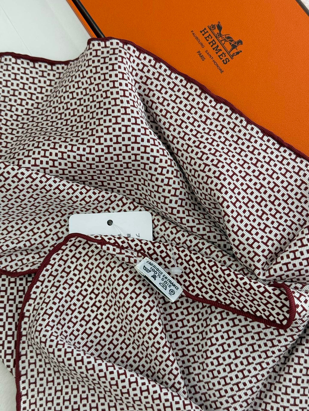 HERMES Silk Scarf