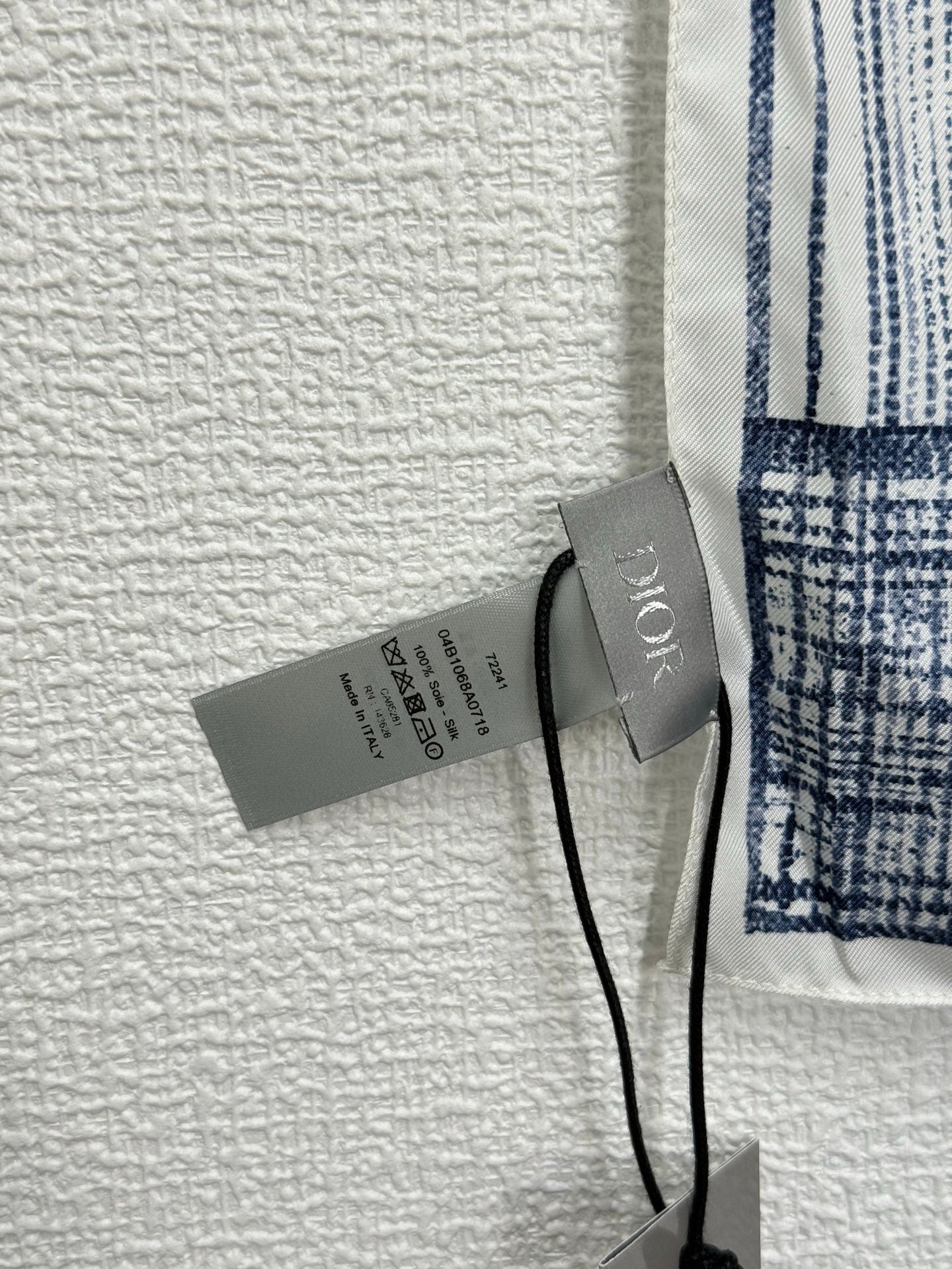 CHRISTIAN DIOR Silk Scarf