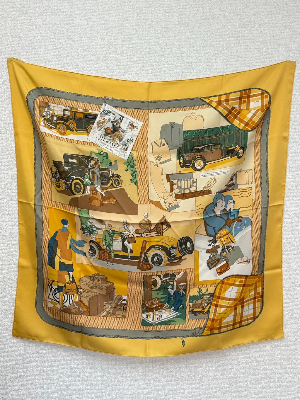 HERMES Silk Scarf 90cm