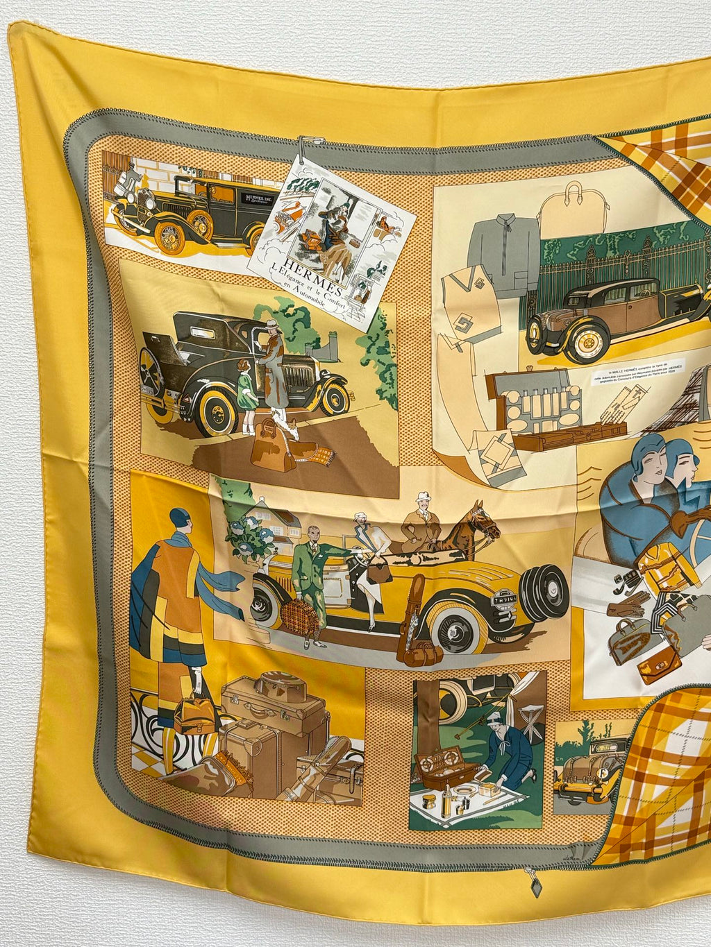 HERMES Silk Scarf 90cm