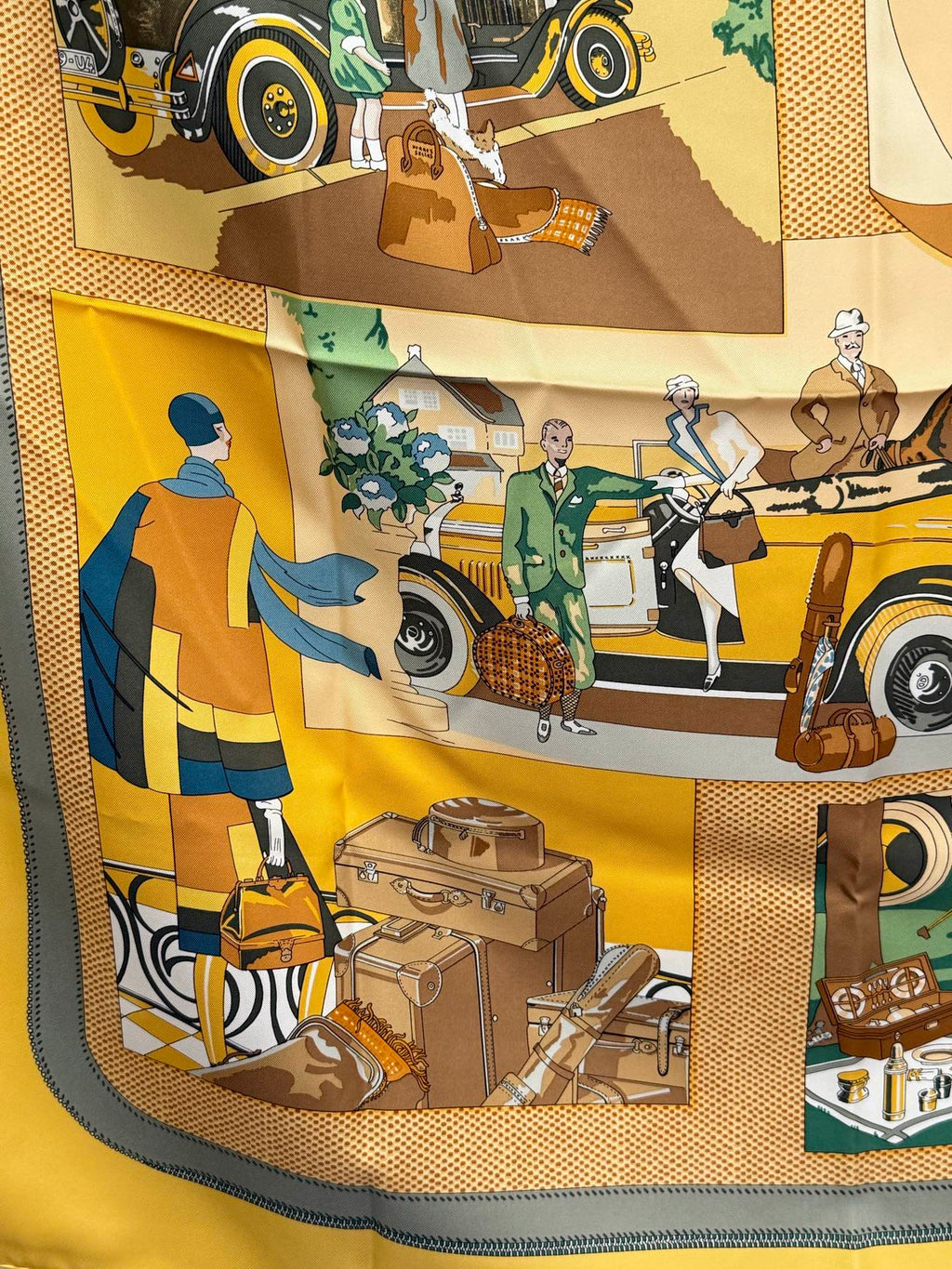HERMES Silk Scarf 90cm