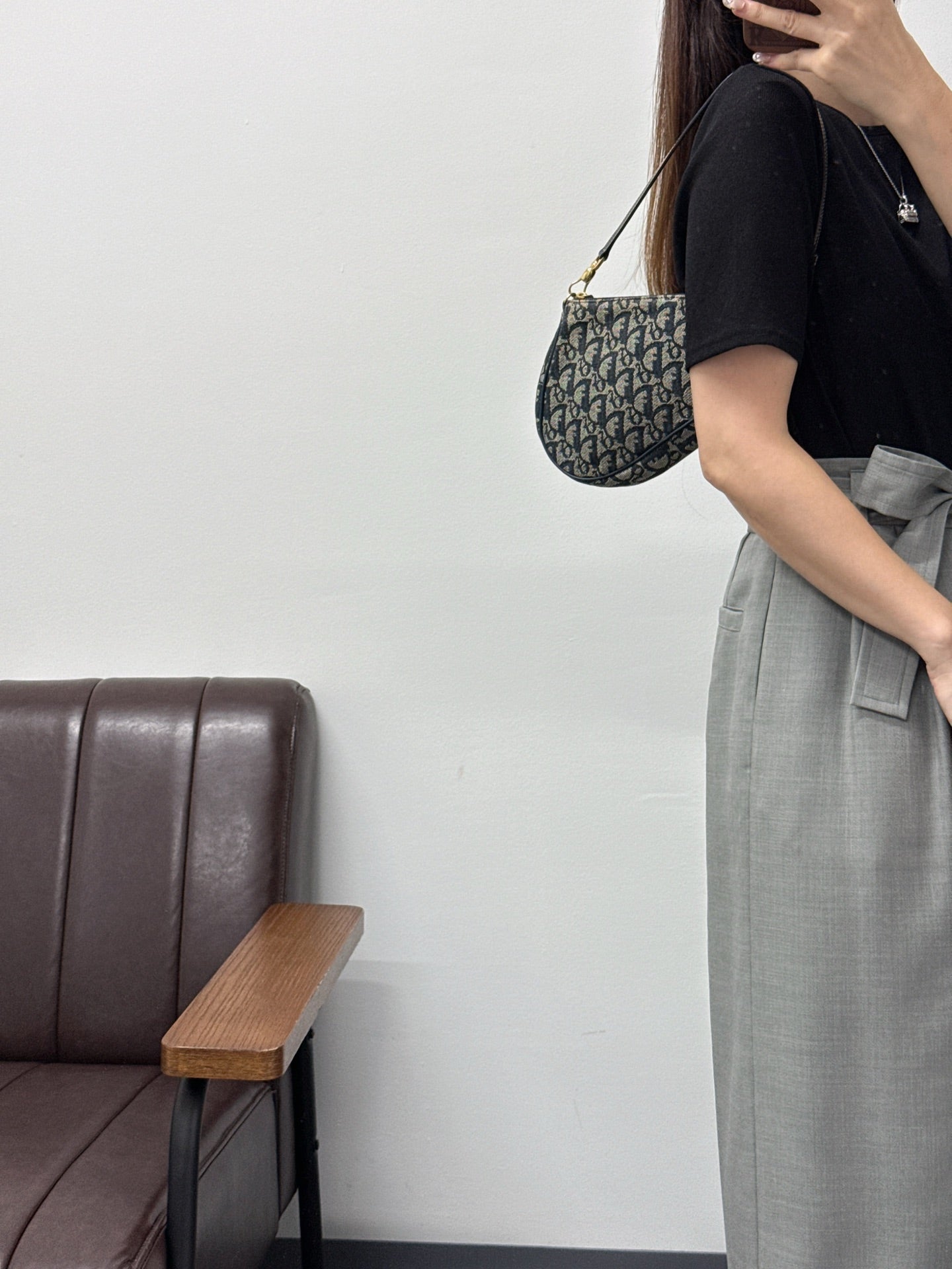 CHRISTIAN DIOR Mini Saddle Bag