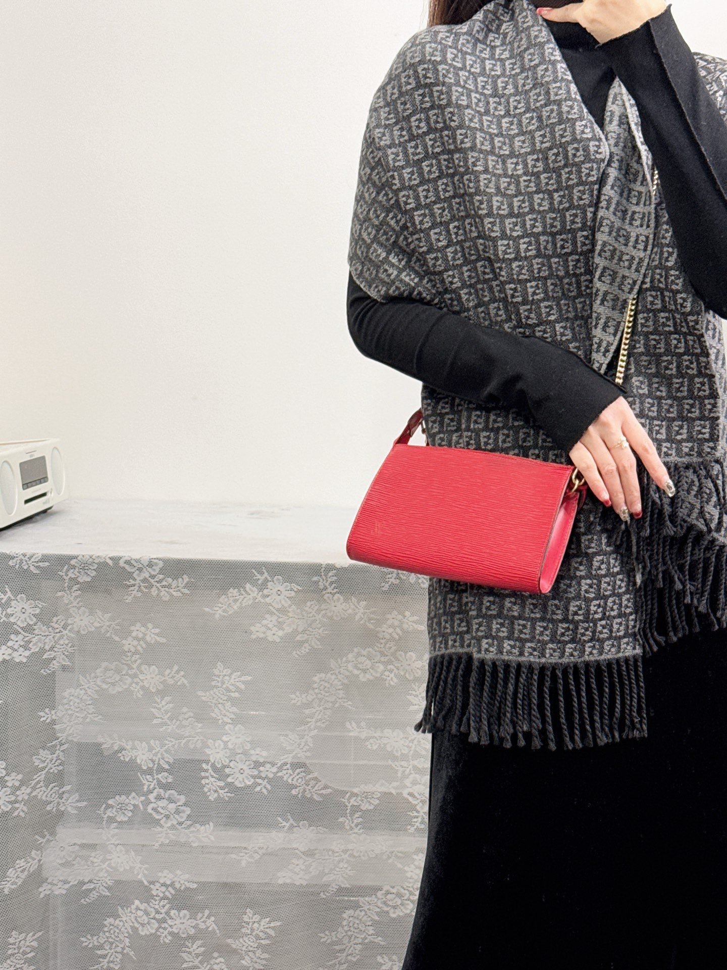 LOUIS VUITTON Epi Shoulder Bag
