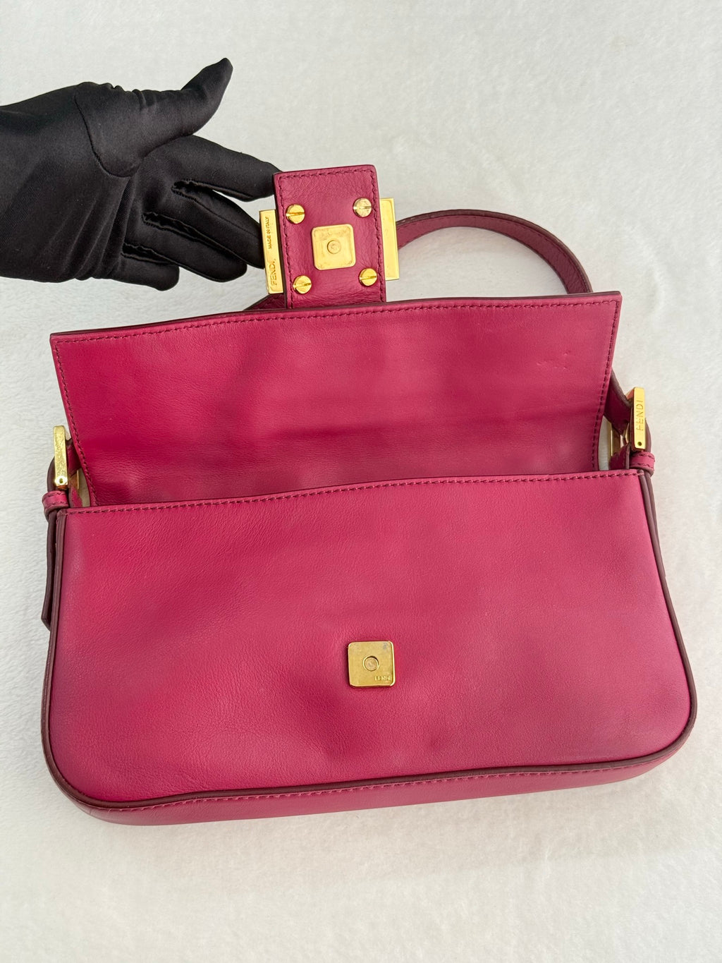 FENDI Micro Baguette Rosa